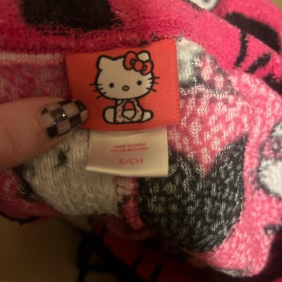 Vintage Hello Kitty Pink Fleece Lounge Pants - Picture 5 of 5